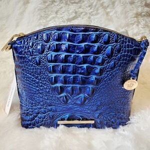 Brahmin Mini Duxbury Crossbody Bag Affinity Blue NWT
